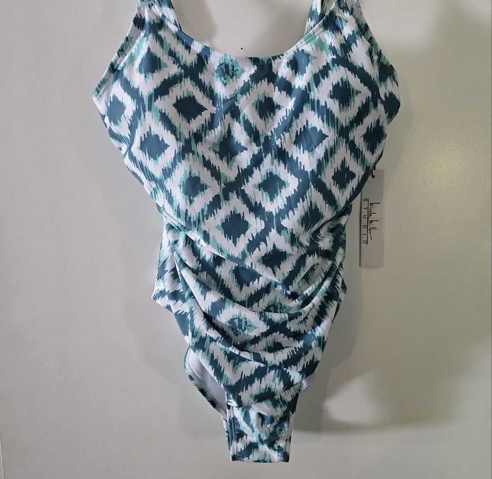 Nicole Miller NWT 1 piece bathing suit